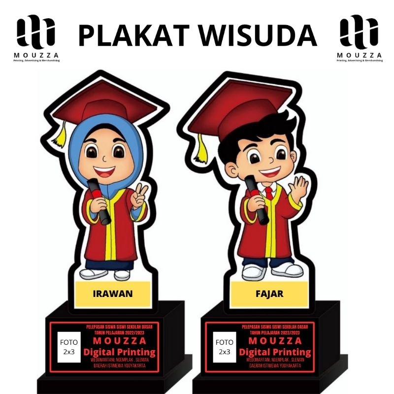 Jual Plakat Wisuda Akrilik Plakat Wisuda Fiber Plakat Wisuda Custom