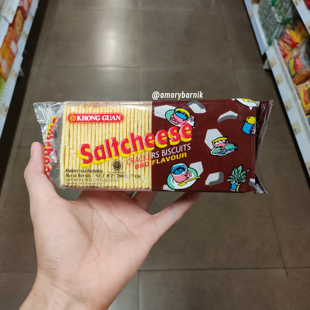 Jual Cemilan Snack Crackers Biskuit Saltcheese Khong Guan Salt Cheese 200gr Shopee Indonesia 9793