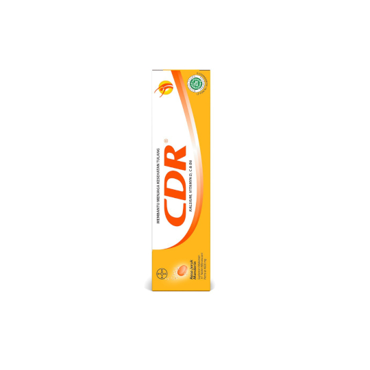 Jual CDR EFFERVESCENT 15 TABLET RASA JERUK MANDARIN MULTIVITAMIN TULANG ...