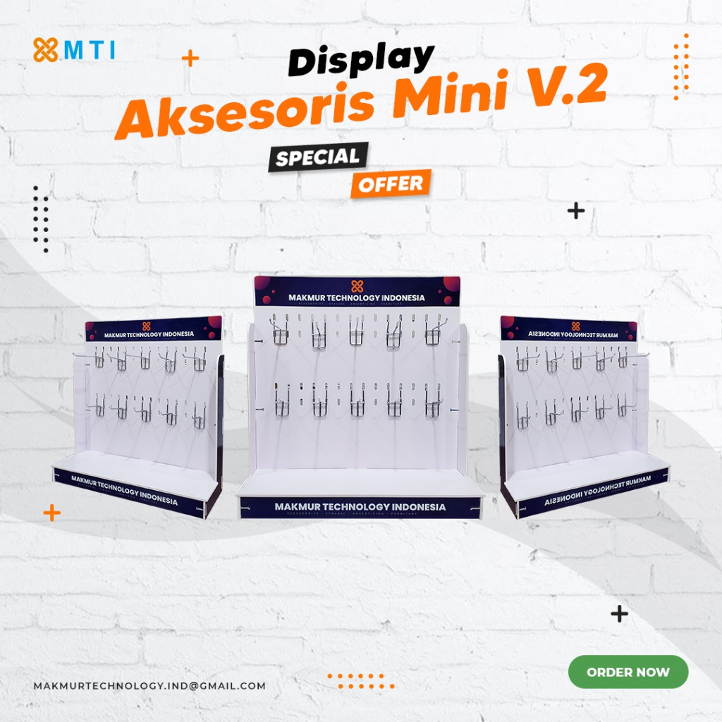 Jual RAK MINIMALIS V.2 / RAK MINI V.2 / RAK JUALAN / RAK AKSESORIS