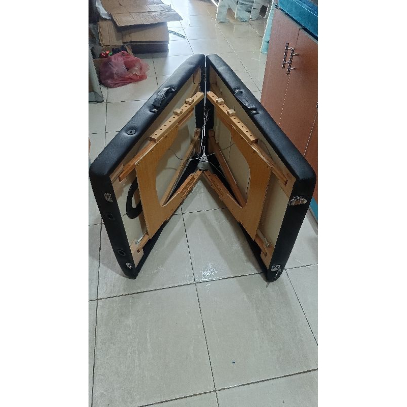 Jual ranjang pijat tempat tidur salon massage bed kaki lipat folding ...