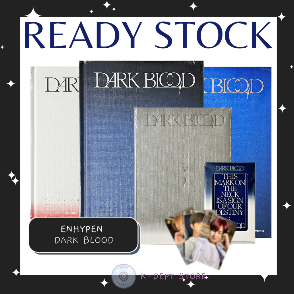 Jual WEVERSE ENHYPEN DARK BLOOD PHOTOBOOK ENGENE WEVERSE ALBUM BITE ME ...