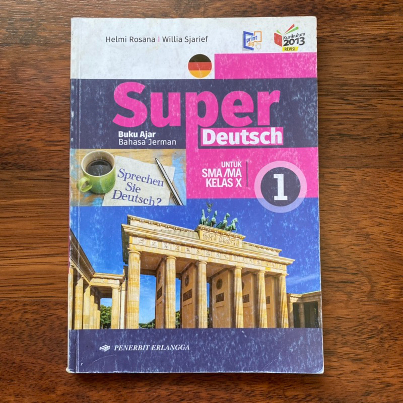 Jual Buku Paket Pelajaran Bahasa Jerman Super Deutsch Kelas 10 Penerbit ...