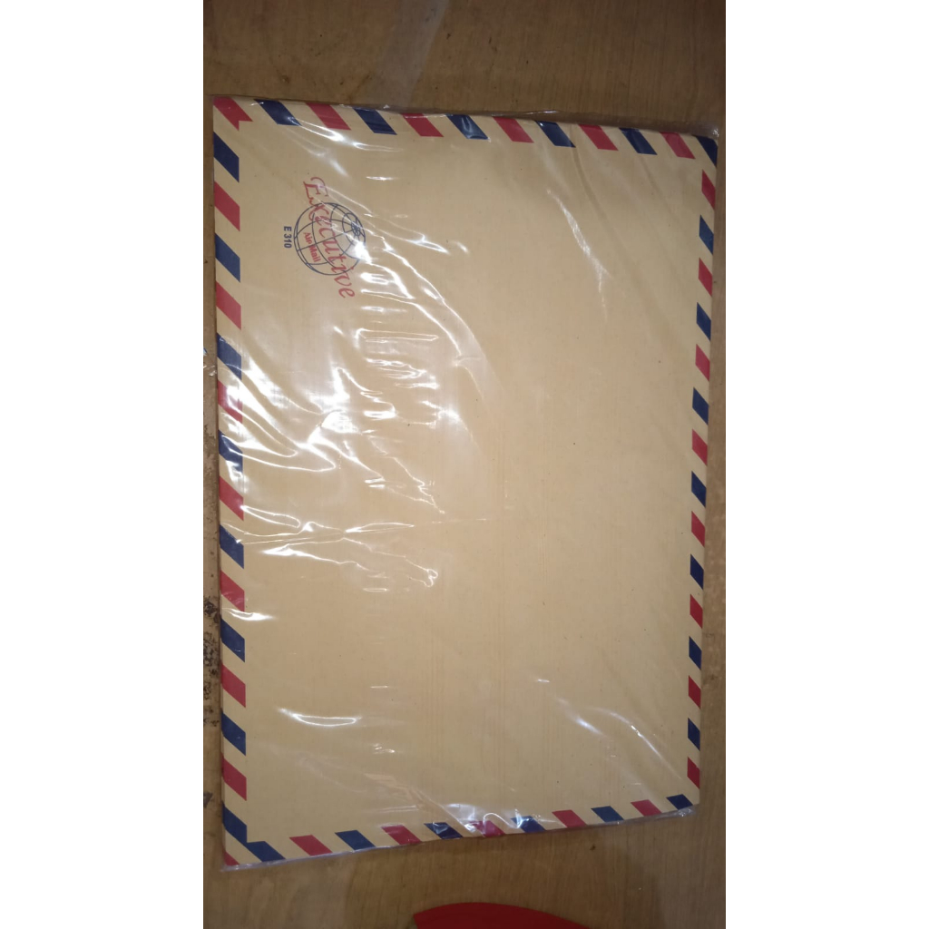 Jual Amplop Coklat Tali Airmail Folio Executive Habiskan Stok Shopee