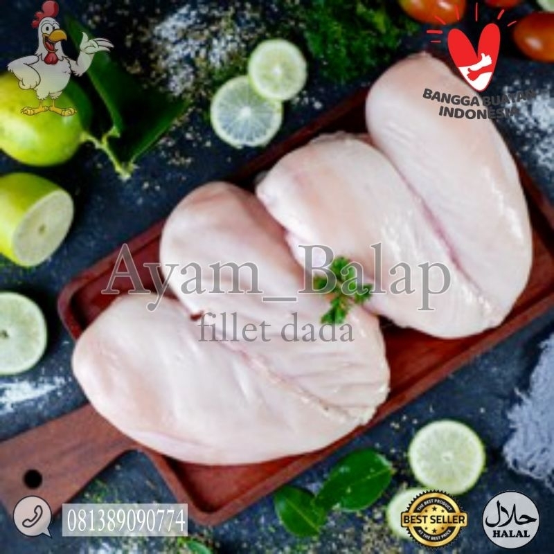 Jual Bld Boneless Dada Fillet Dada Ayam Tanpa Kulit Perkg Fress Tanpa