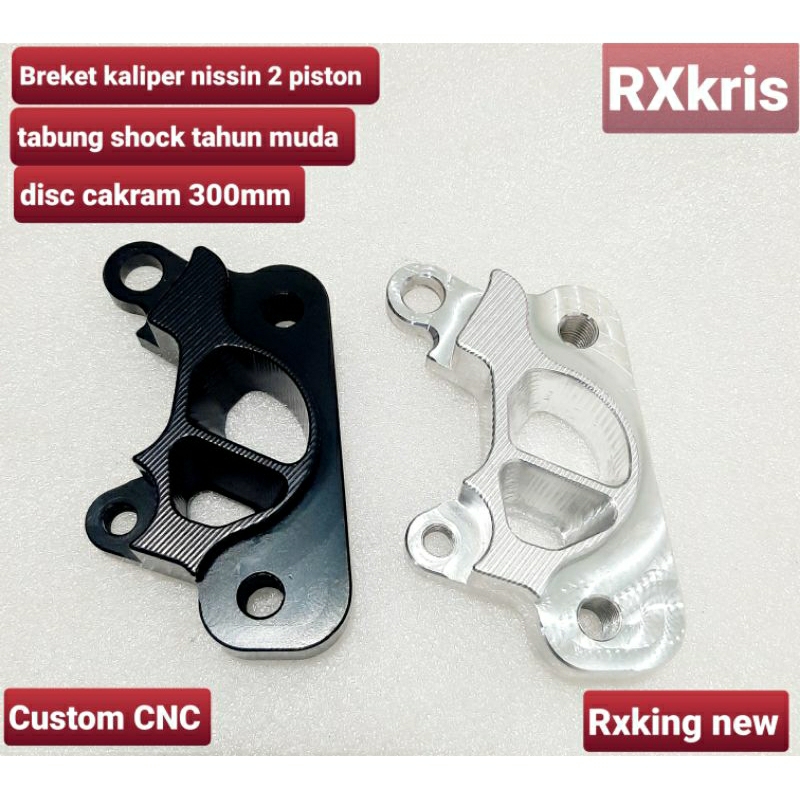 Jual Breket Kaliper Caliper Nissin Piston Cnc Disk Cakram Depan Cm Tabung Shock Rxking Rx