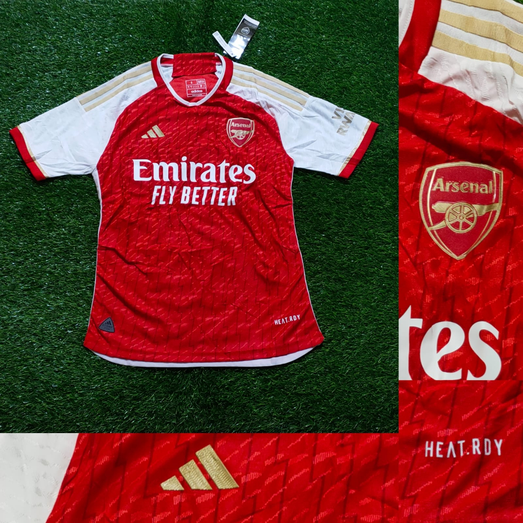 Jual Jersey Player Issue Arsenall New Home Heatrdy Baju Sepak