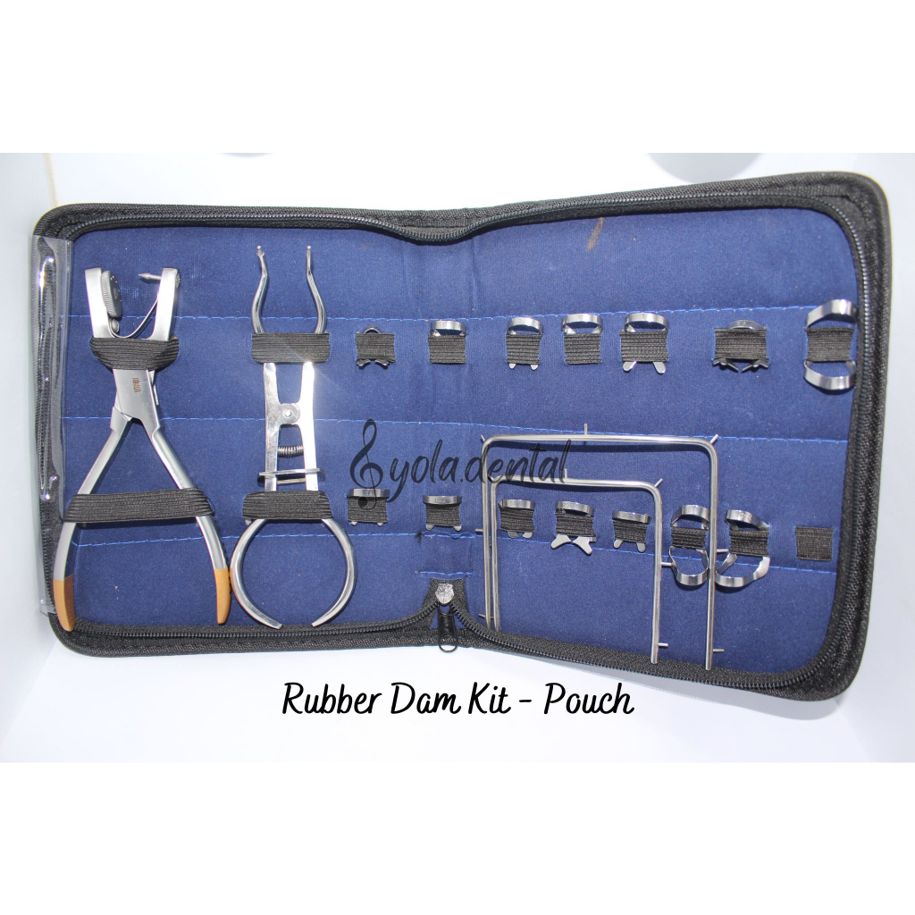 Jual AMMA RUBBER DAM KIT FREE POUCH / DENTAL INSTRUMENT AMMA/RUBBER DAM