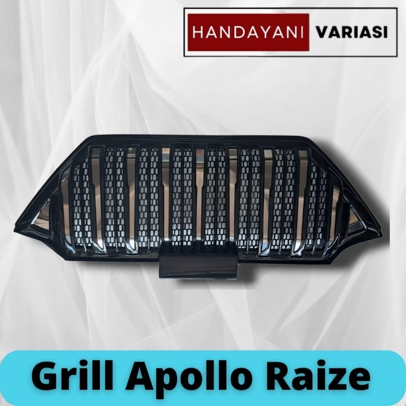 Jual Front Grill Depan Toyota Raize Grill Depan Model Apollo | Shopee ...