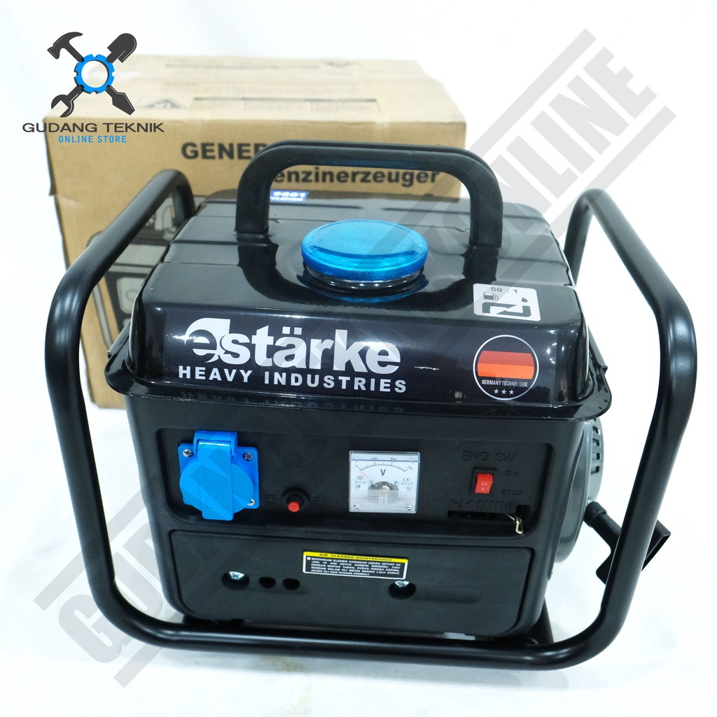 Jual Mesin Genset Listrik 650Watt 2 Tak TS1500 STARKE TG1500 BIRLA ...