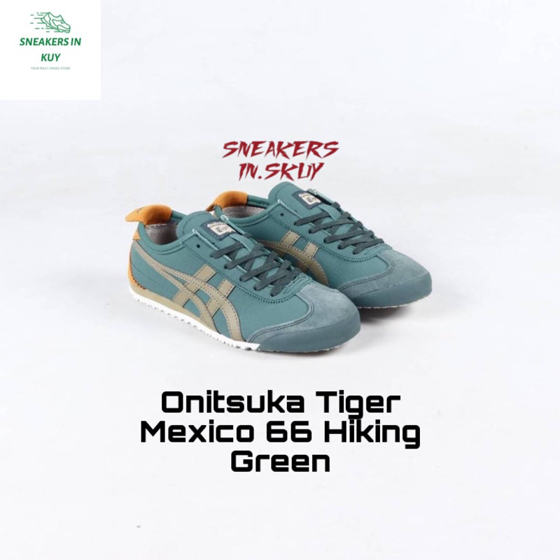 Jual Sneakers Onitsuka Tiger Mexico 66 Hiking Green Shopee Indonesia