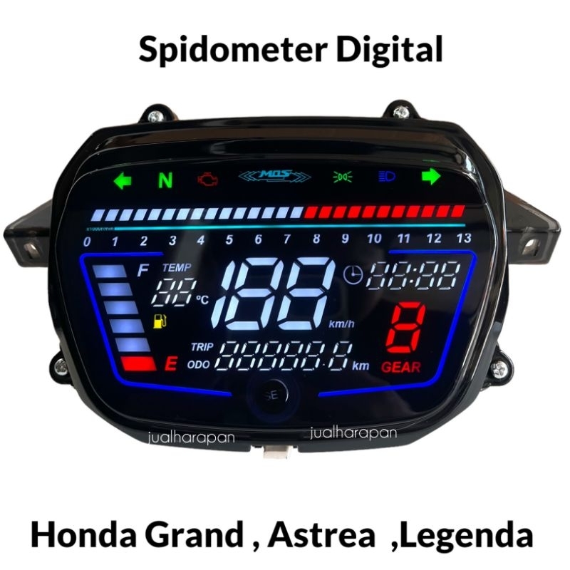 Jual Speedometer Spido Digital Grand Astrea Legenda Shopee Indonesia