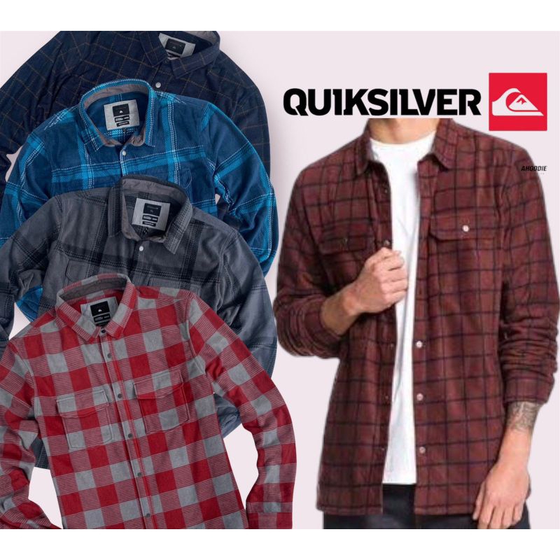Jual KEMEJA JAKETT FLANEL | SHIRT JACKET FLANEL QUI*SILVER ORIGINAL ...