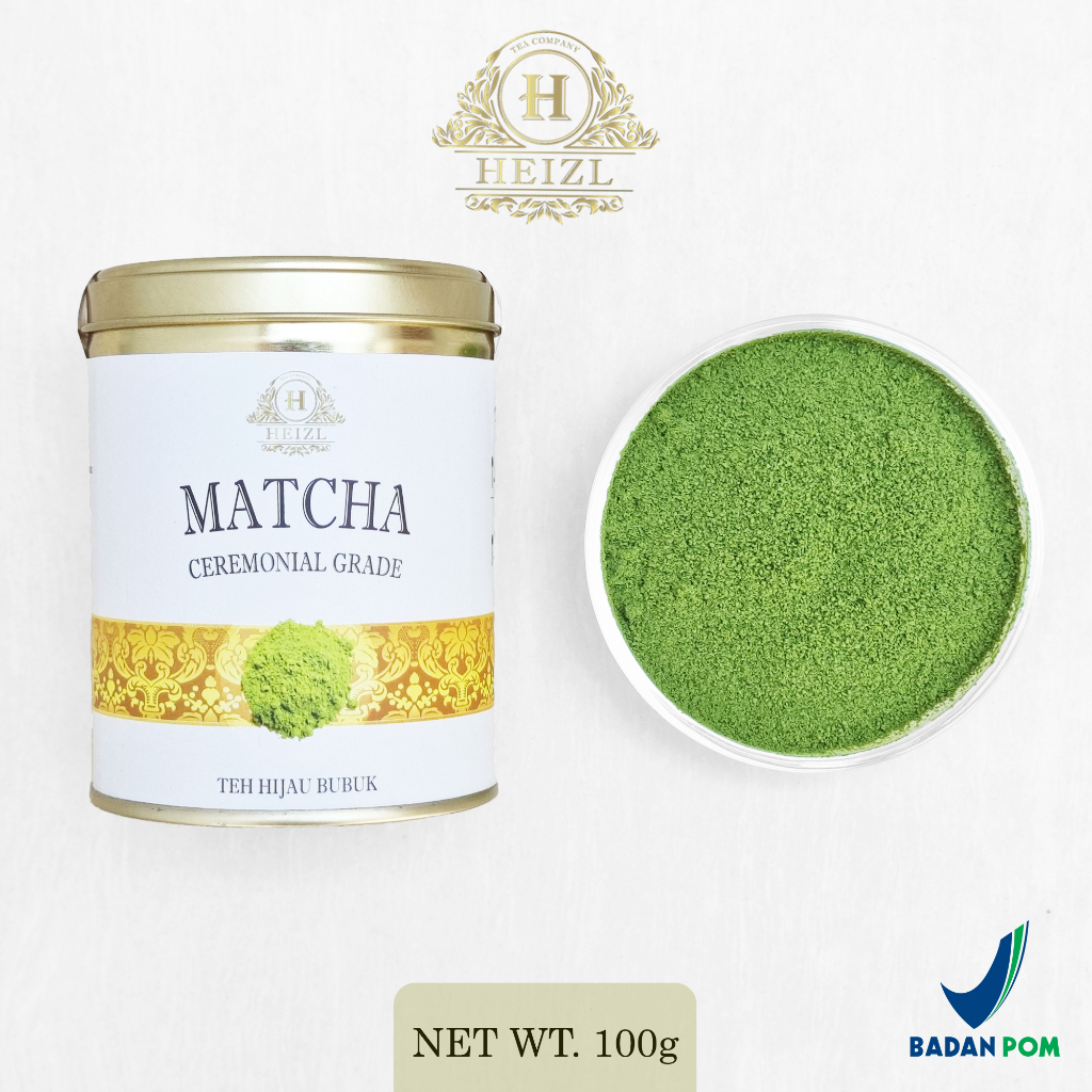 Jual Heizl Matcha Japanese Green Tea Powder 100gr Bubuk Greentea Matcha Teh Hijau Bubuk 8496