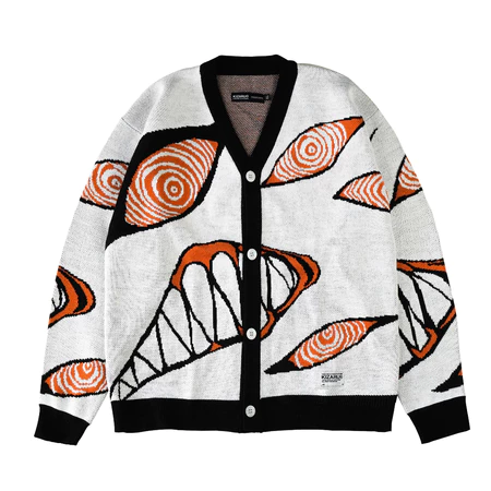RK002 KIZARU Cardigan Knitwear WOLFGANG