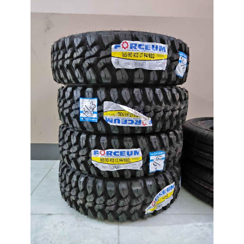 Jual ban mt ring 13 FORCEUM MT 08 PLUS 165 80 R13 ban mobil murah