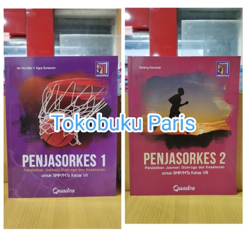 Jual ORIGINAL Buku PJOK Penjasorkes SMP MTS Kelas 1 7 VII, 2 8 VIII ...