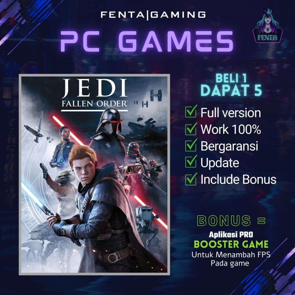 Jual STAR WARS JEDI FALLEN ORDER DELUXE EDITION GAME PC GAME LAPTOP Shopee Indonesia