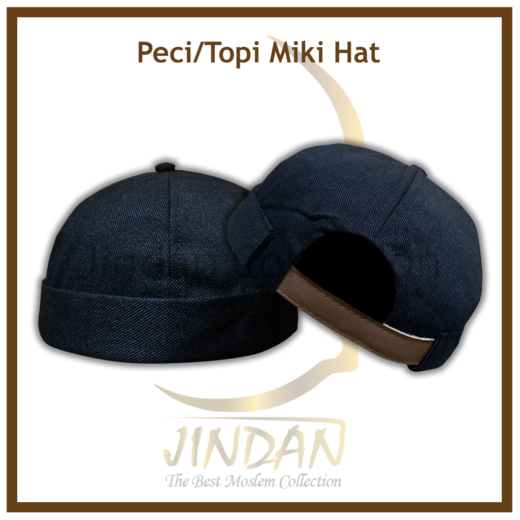 Peci Topi Miki Hat Peci UAS Topi Beanie Hat Gaul Peci Hijrah Polos Premium