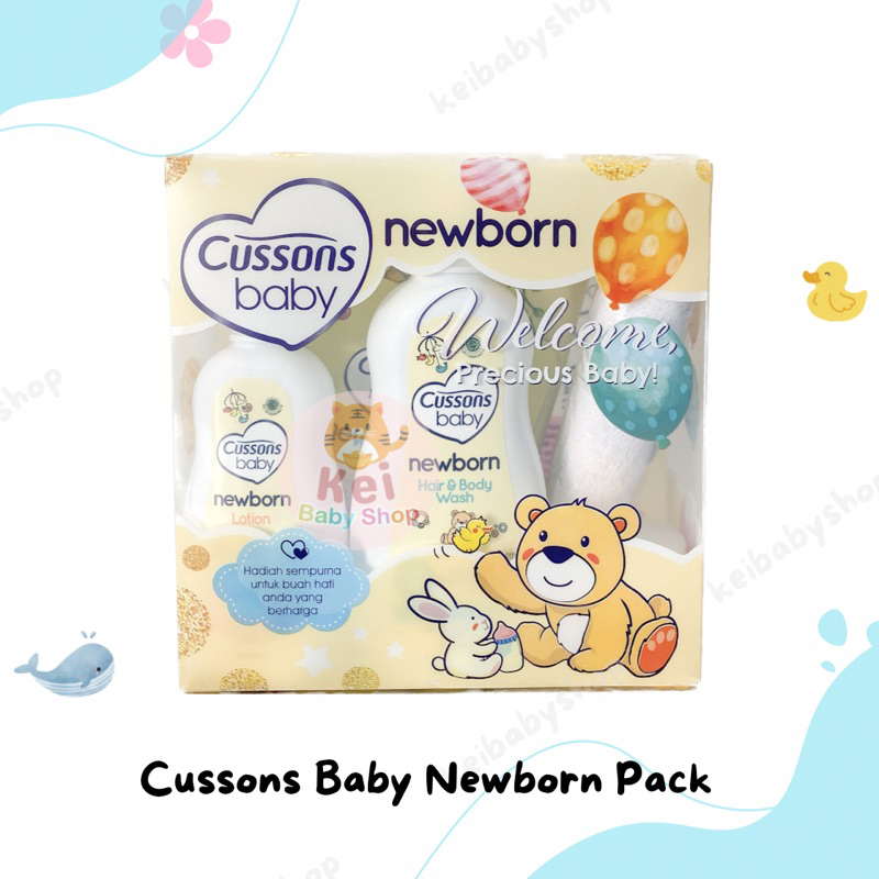 Jual Cussons Baby Newborn Pack Gift Set / Gift Set Bayi Newborn Shopee Indonesia