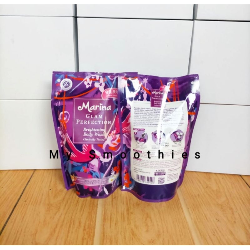 Jual Marina brightening body wash 430ml Shopee Indonesia