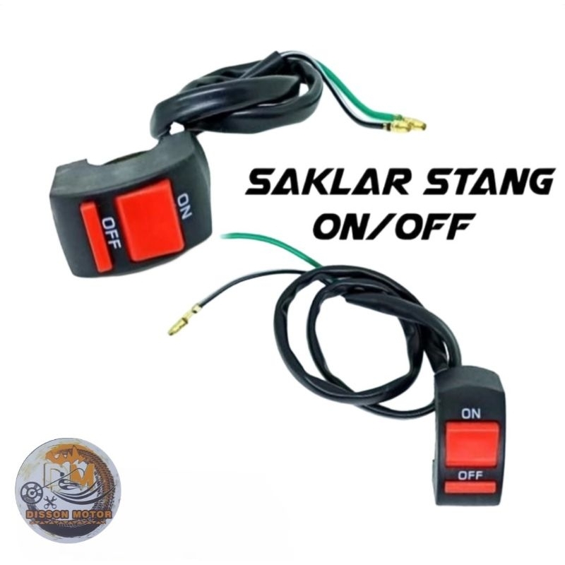 Jual Saklar ON/ OFF Stang / Tombol Lampu Tembak / Saklar on off ...