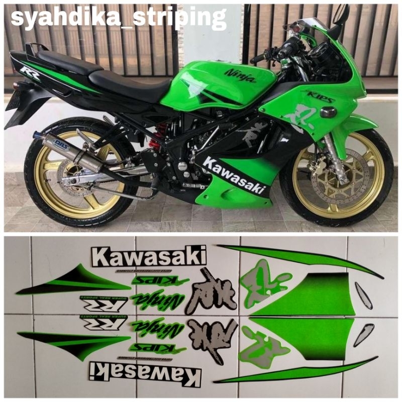 Jual Stiker Striping Lis Body Kawasaki Ninja Rr Hijau Se Special Edition Shopee Indonesia