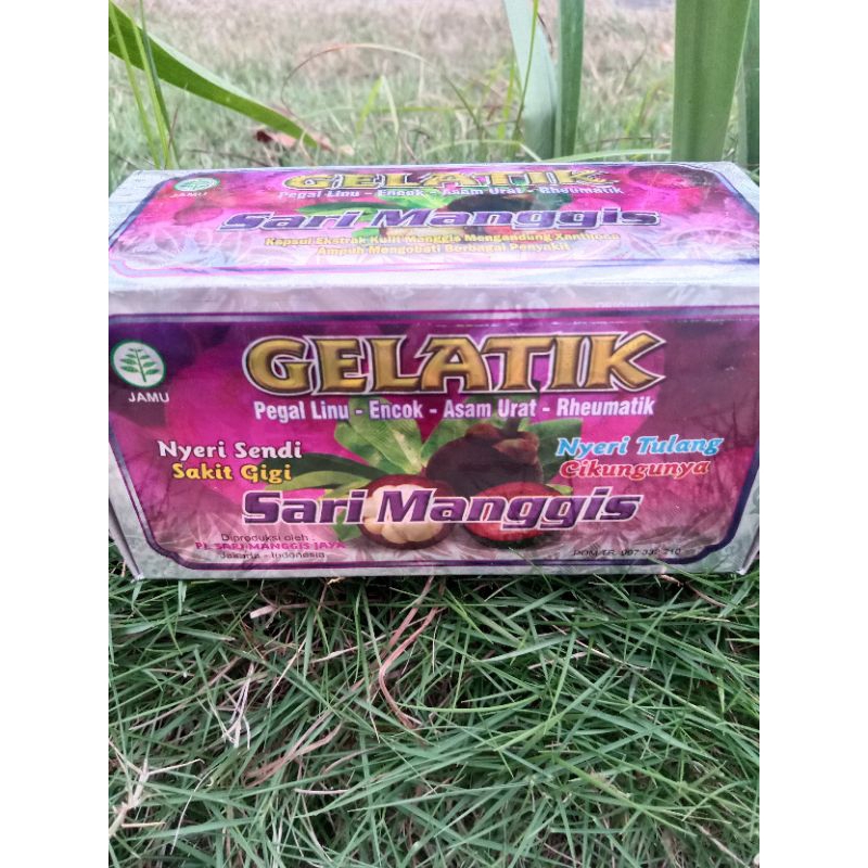 Jual Sari Manggis Gelatik Kapsul Original Isi 24 Sachet Shopee Indonesia 