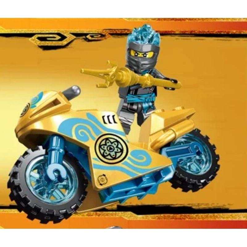 Jual Mainan edukasi anak Balok susun bricks Ninja mini dragon ninja ...