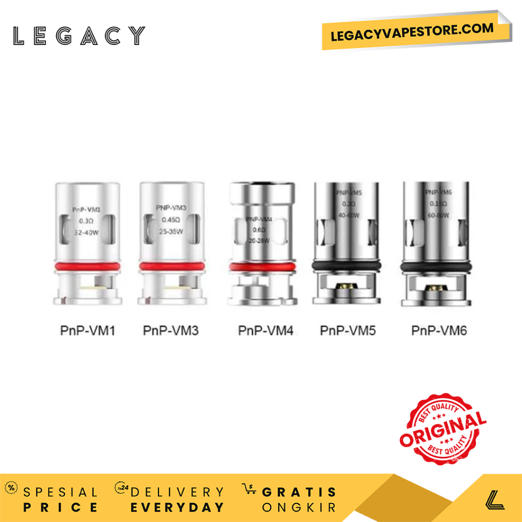 Jual Coil Voopoo Freebase vinci/drag/argus Shopee Indonesia