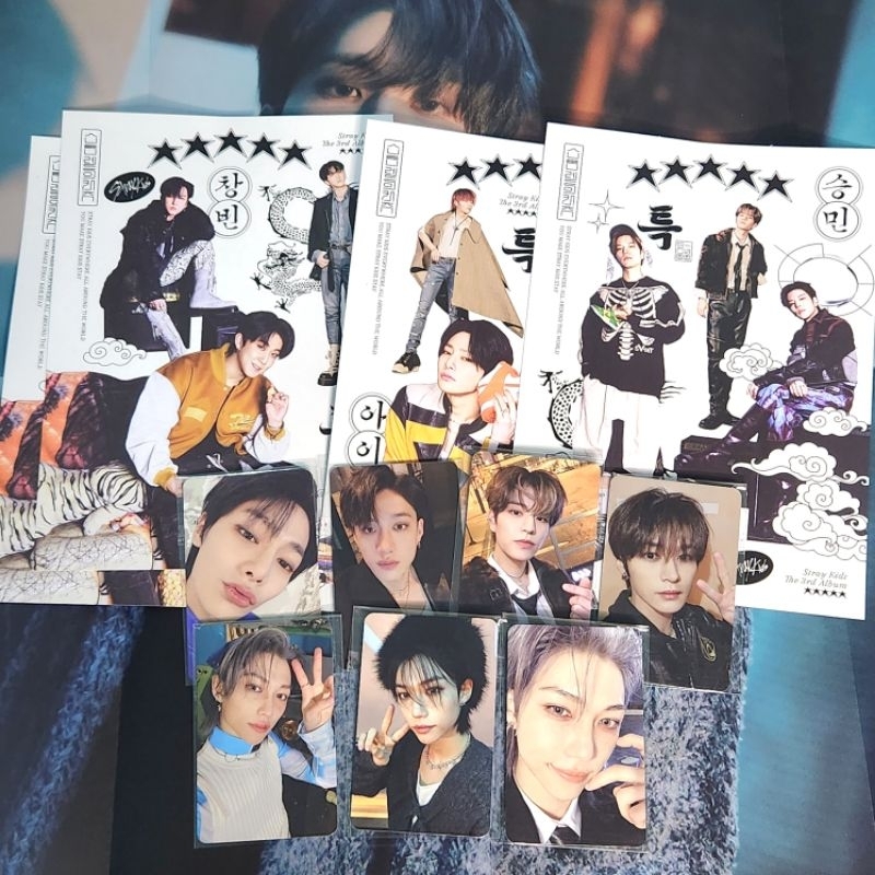 Jual STRAY KIDS Photocard / Mini Photobook / Folded Poster / Postcard ...