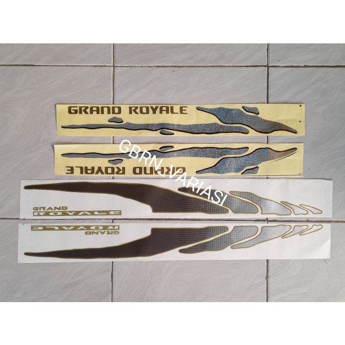 Jual Sticker Stiker Isuzu Panther Grand Royale Stiker Grand Royal