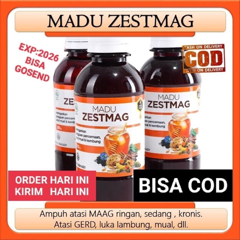 Jual Madu Zestmag Zestmaag Zestmagg Untuk Maag Dan Asam Lambung Bisa