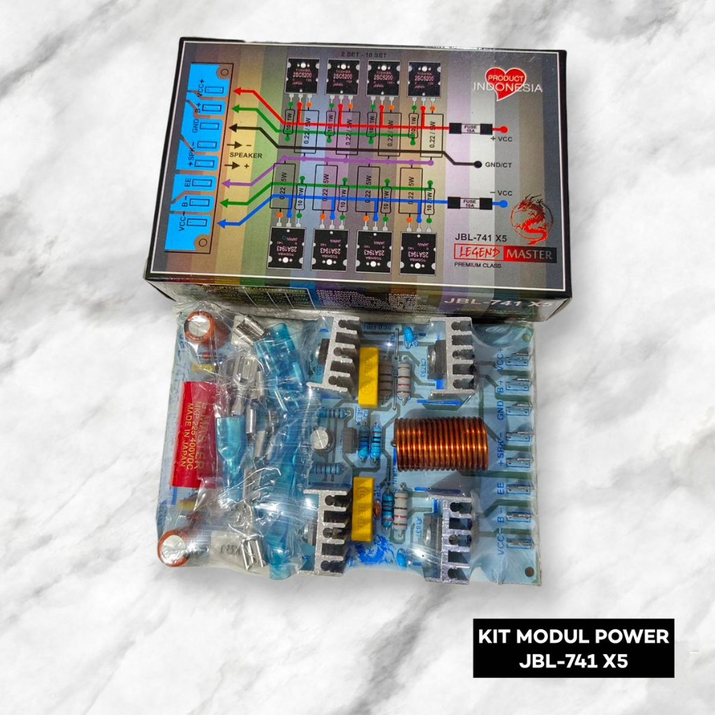 Jual Kit Modul Power JBL741 X5 JBL-741 X5 Legend Master Driver