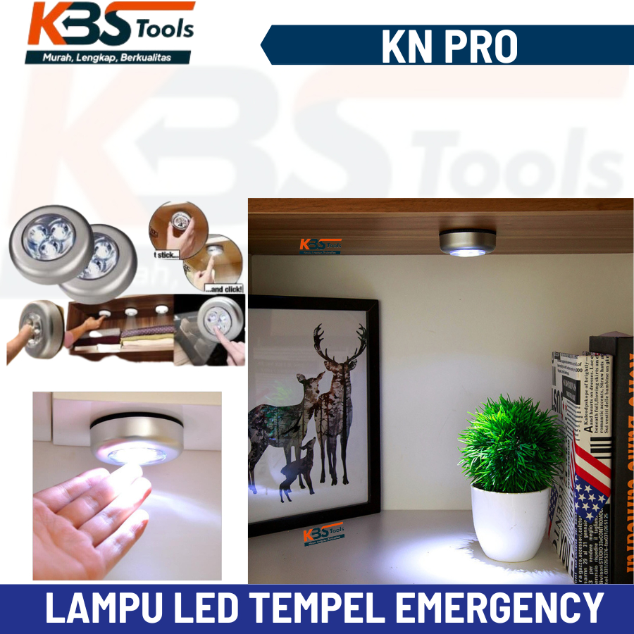 Jual Lampu Led Tempel Emergency Lampu Klik - Lemari Rak Serbaguna Tanpa ...
