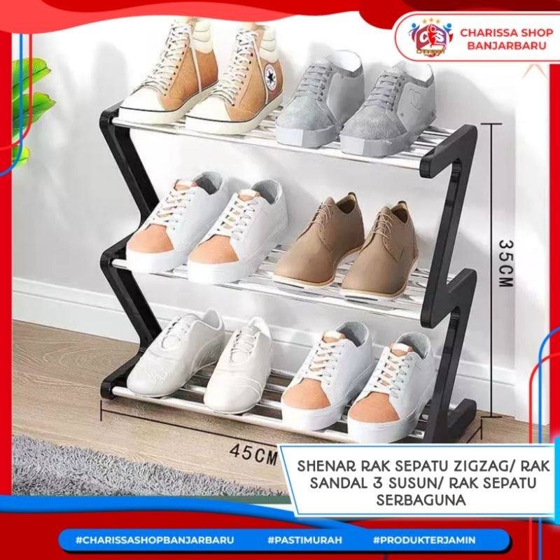 Jual Rak Sepatu 4 Susun Rak Serbaguna Rak Sepatu 4 Susun Multifungsi ...