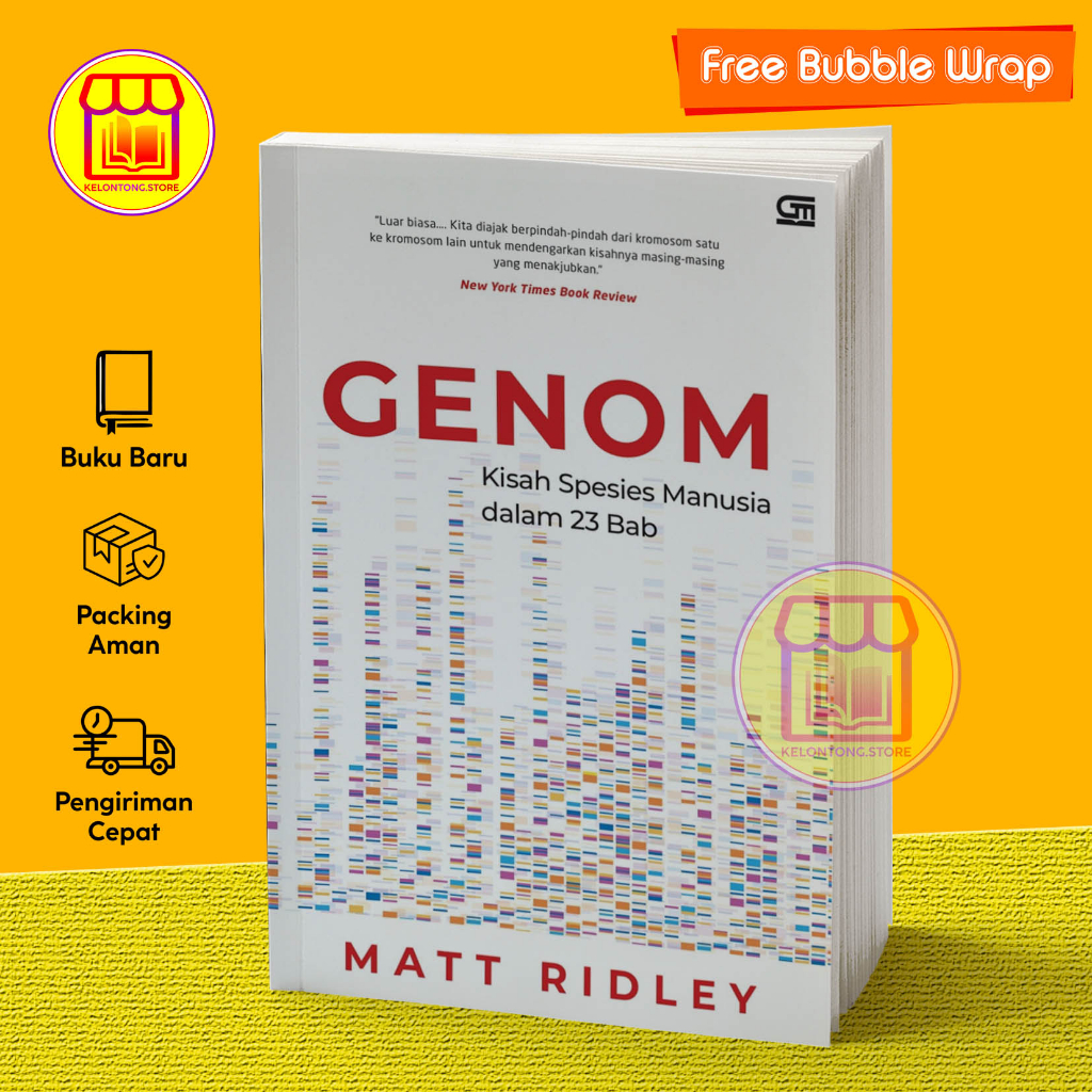 Jual Genom Kisah Spesies Manusia Dalam 23 Bab by Matt Ridley | Shopee ...