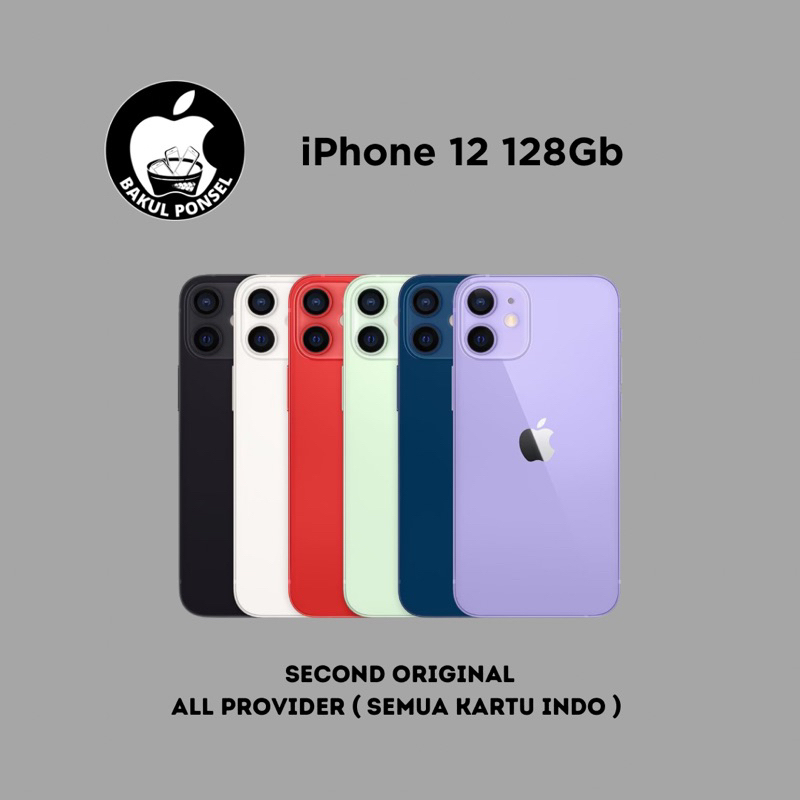 Jual iPhone 12 128Gb Second Original | Shopee Indonesia