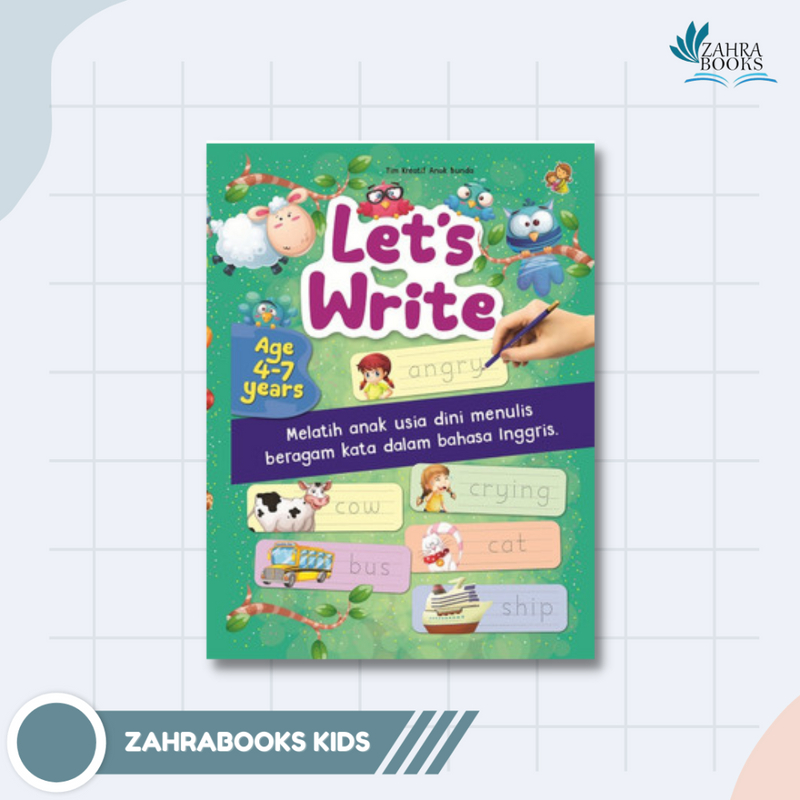 Jual Buku Lets Write Latihan Menulis Kata Bahasa Inggris By Bagus Setiadi Bintang Bunda 9523