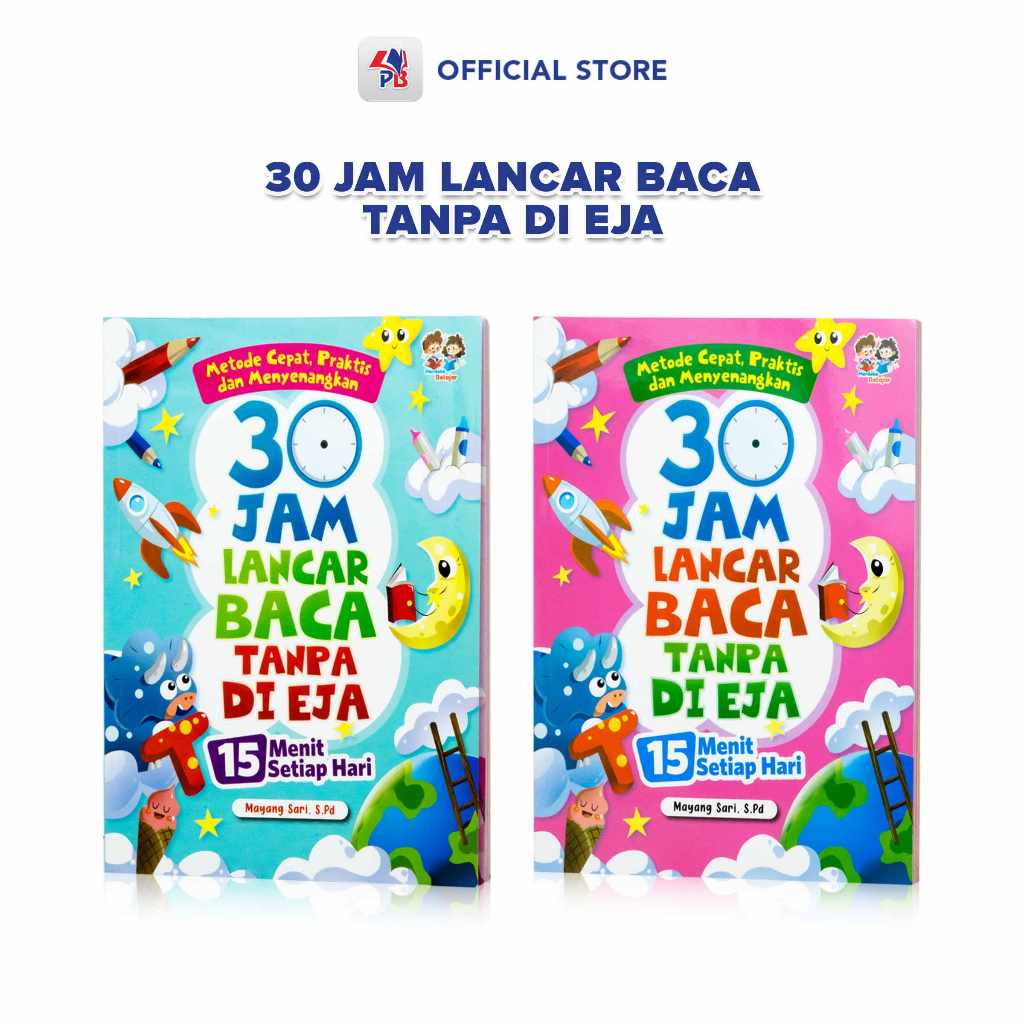 Jual Buku Belajar Membaca Anak TK PAUD : 30 Jam Lancar Baca Tanpa Dieja ...