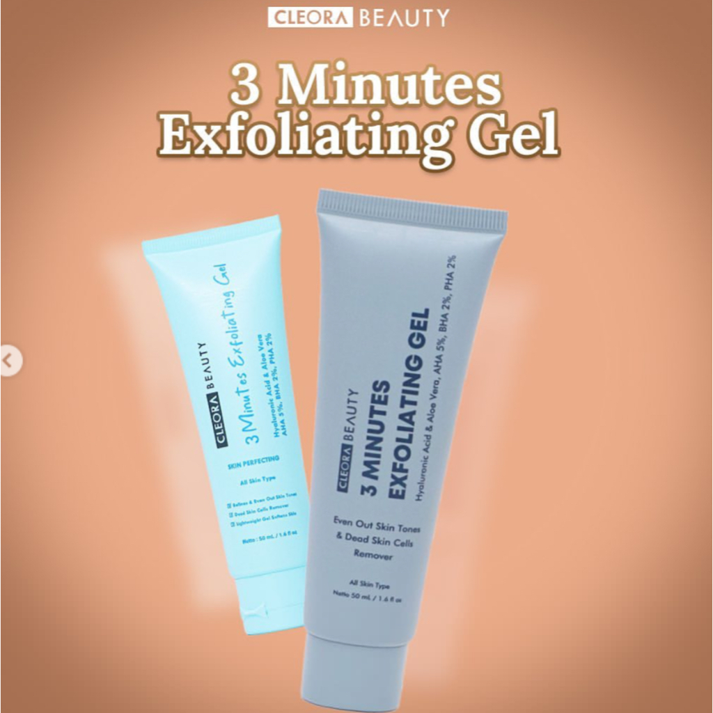 Jual BARU) Cleora 30 Seconds Exfoliating Gel 3 Minutes Exfoliating