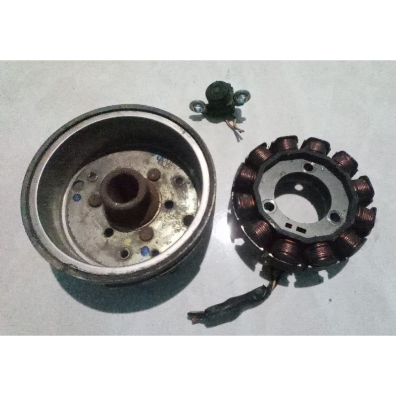 Jual Spul spol set mangnit + pulser yamaha mio sporty original normal ...