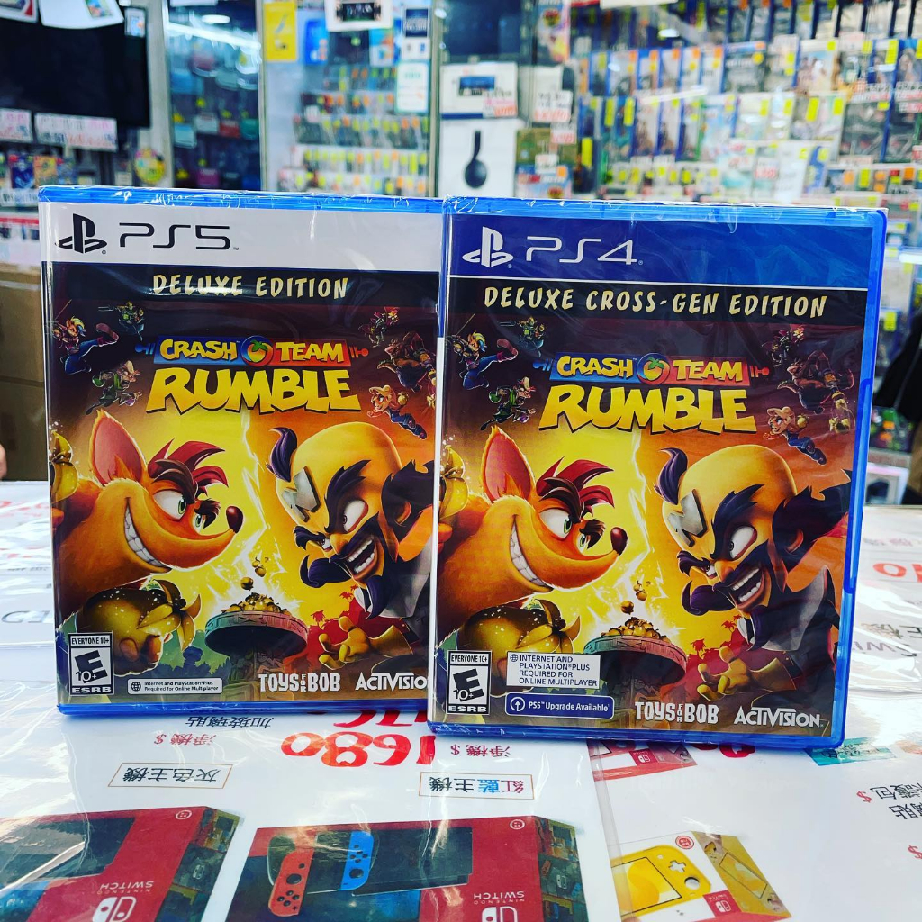 Jual PS4 PS5 Crash Team Rumble Deluxe Edition | Shopee Indonesia