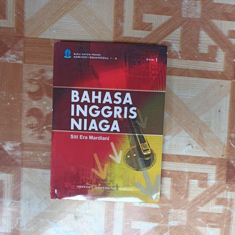 Jual Buku Bahasa Inggris Niaga Universitas Terbuka Original | Shopee 