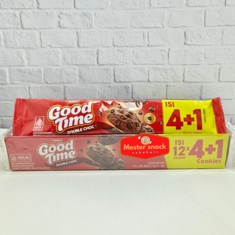 Jual Good Time Cookies Biskuit Coklat Biskuit Choco Chips Shopee Indonesia