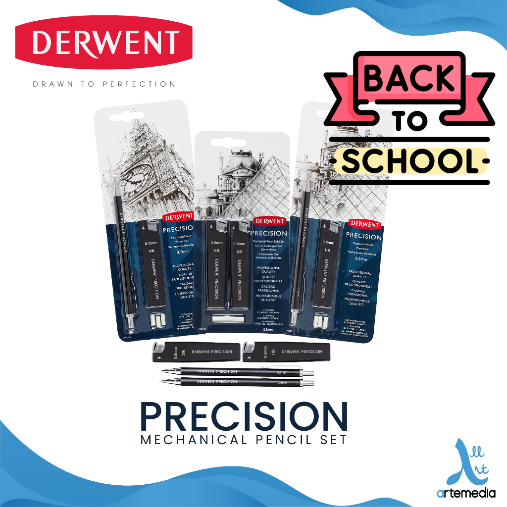 Derwent Precision Mechanical Pencils, Pencils