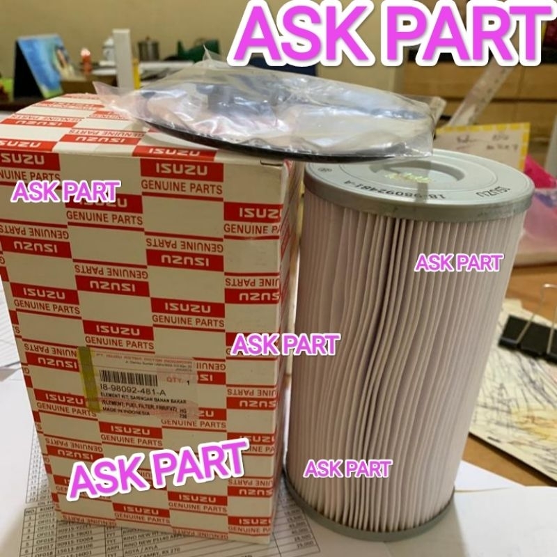 Jual FUEL FILTER LOW LOWER SARINGAN SOLAR BAWAH ISUZU GIGA FVZ 285PS