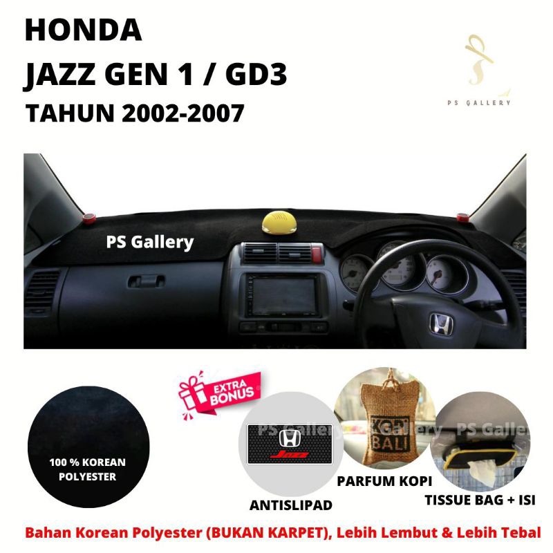 Jual Alas Dasbor Mobil JAZZ GD3 / JAZZ GD4 / JAZZ GEN 1 Aksesoris Cover