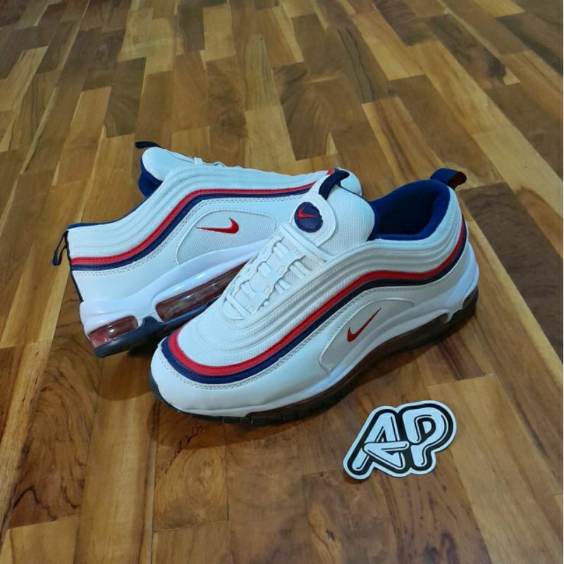 Nike air max shop 97 white/red crush-blackened blue