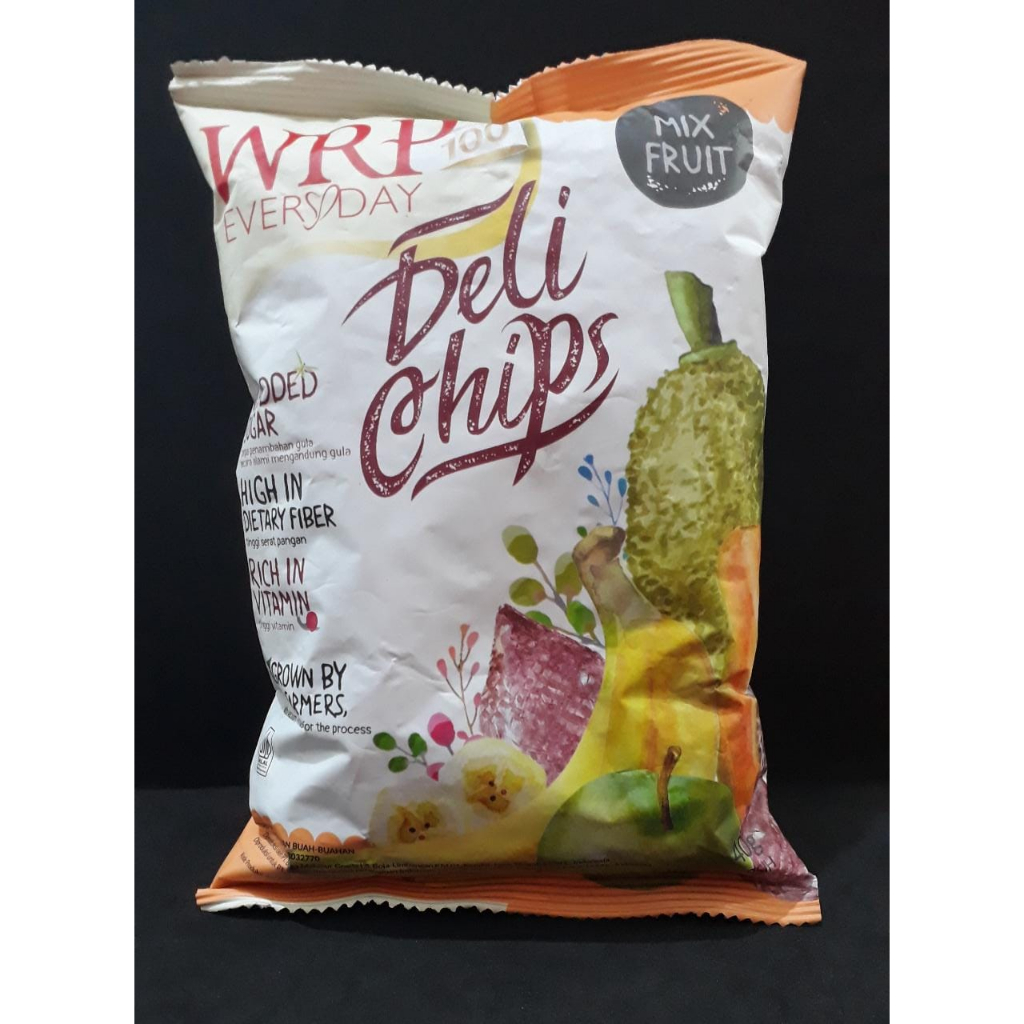 Jual WRP DELI CHIPS MIX FRUIT 40G | Shopee Indonesia